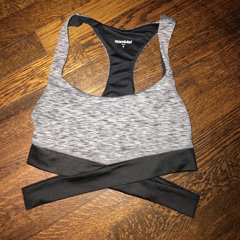 Manduka sports bra- like new, small